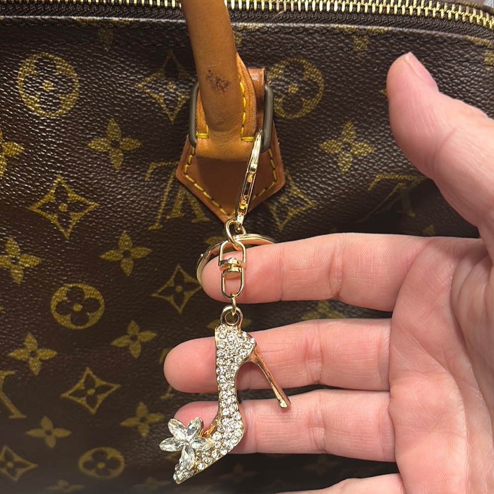 Gold Shoe Charm